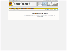 Tablet Screenshot of domy.jarocin.net
